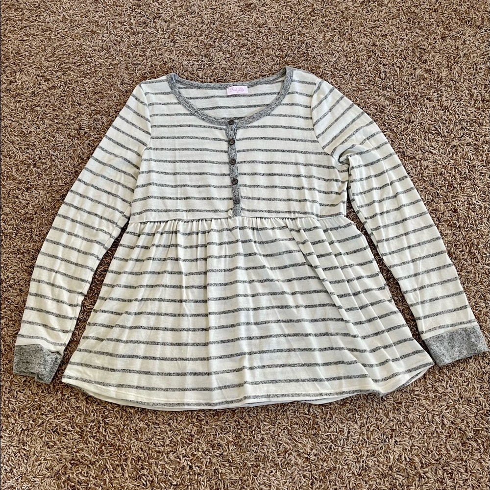 Pink Lily Babydoll Top